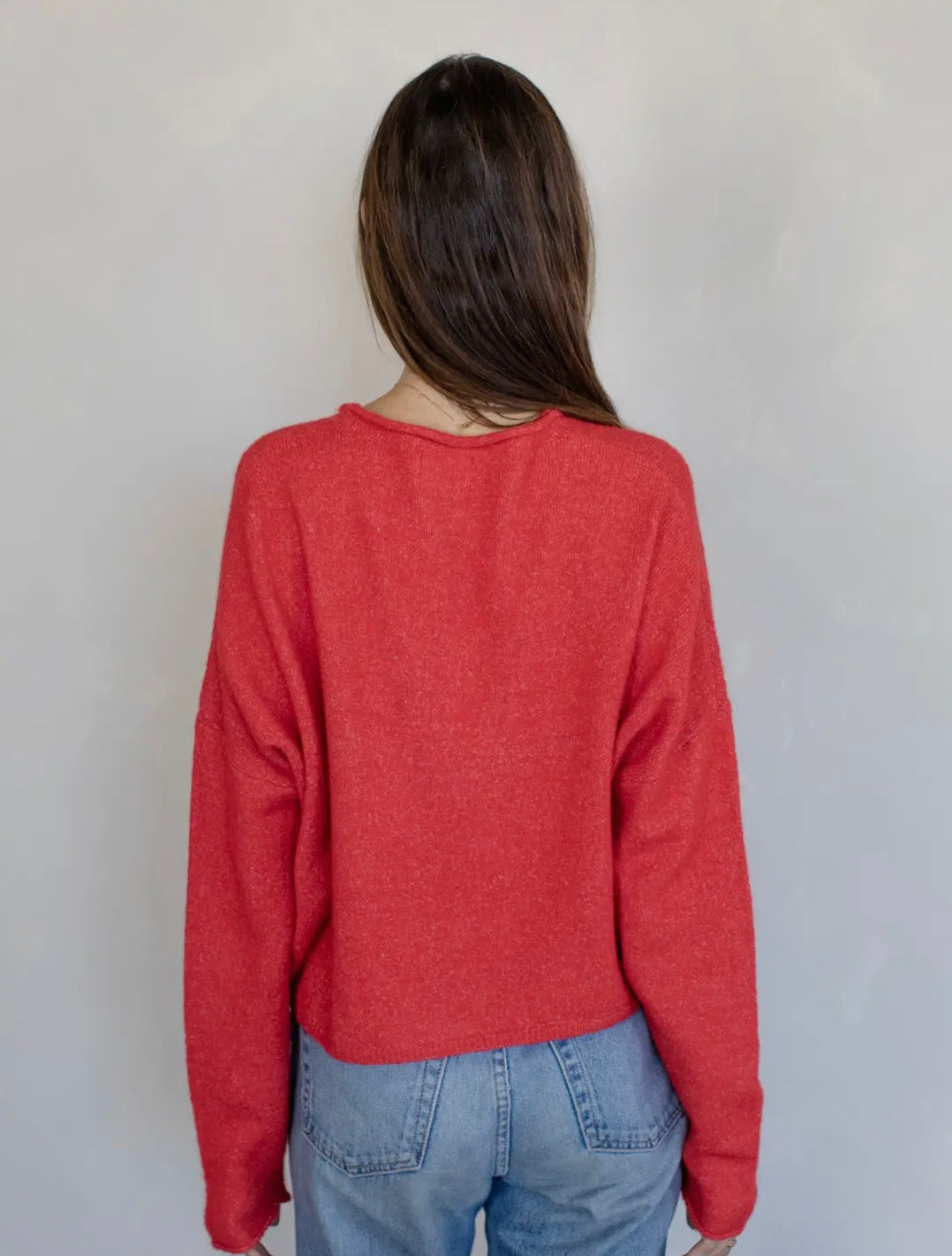 Red Piper Cardigan