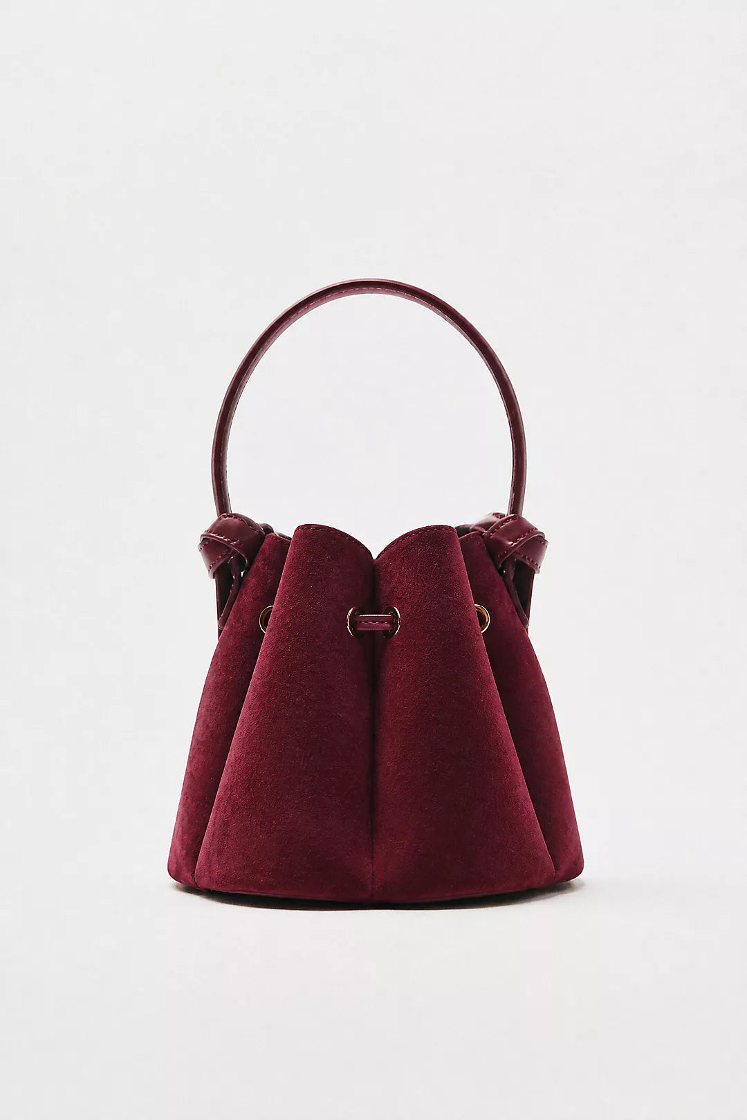 Laguna Faux Suede Mini Bucket Bag