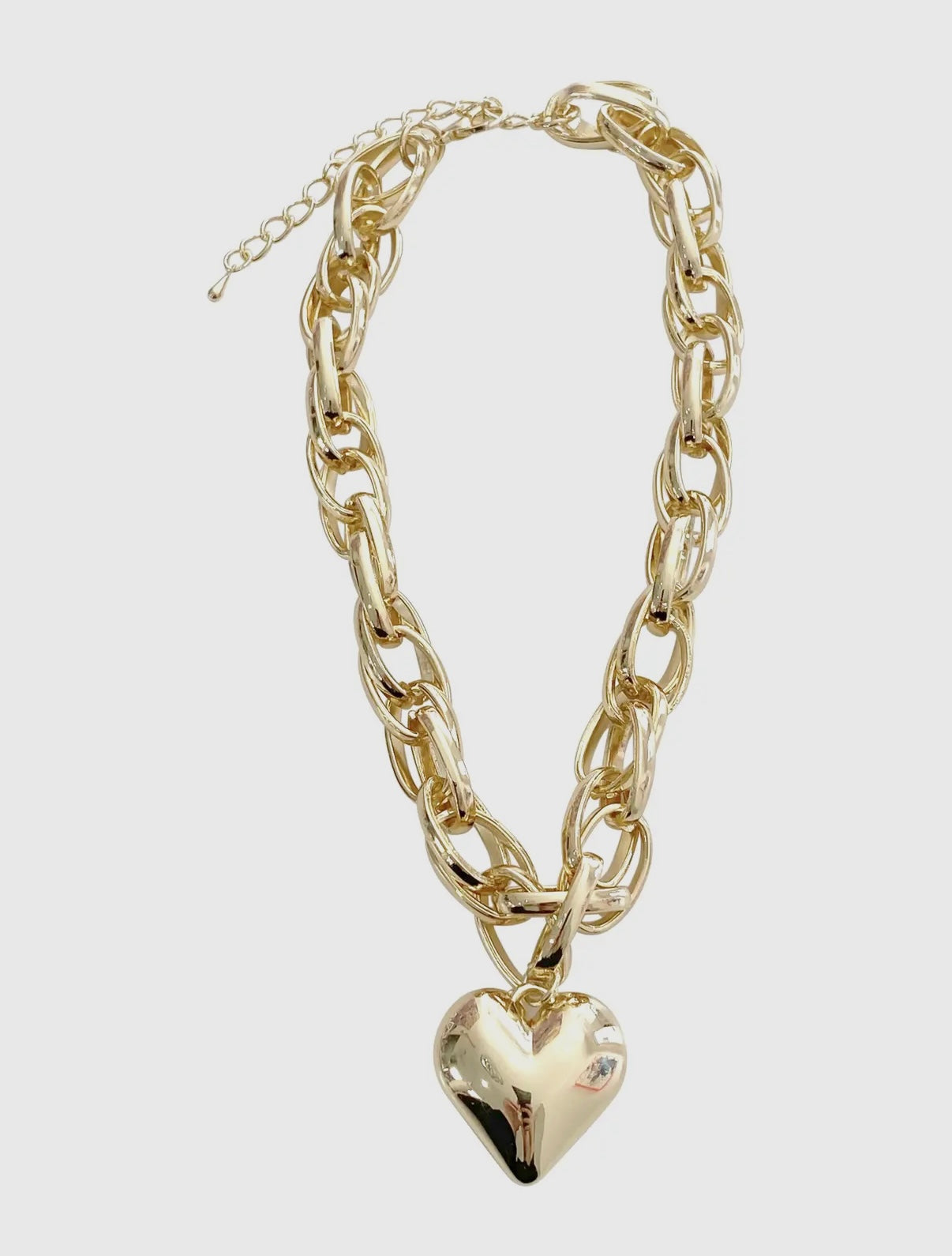 Alyssa Heart Chain Necklace