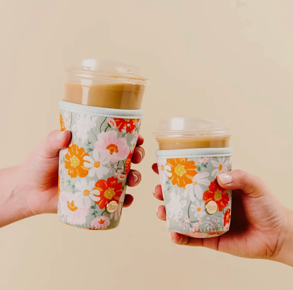 Floral Sage Coffee Coozie