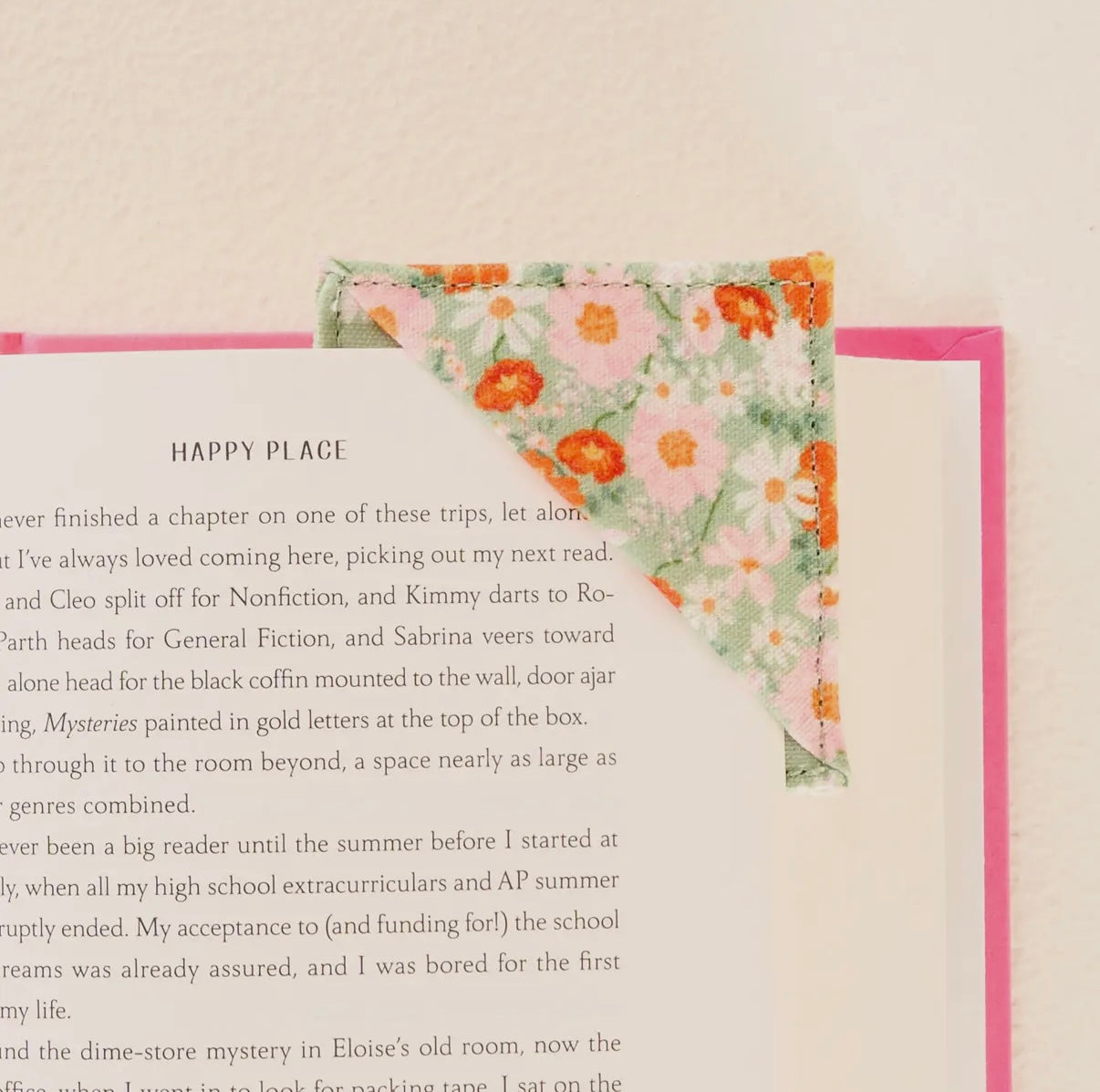 Corner Keeper Bookmark - Floral Sage