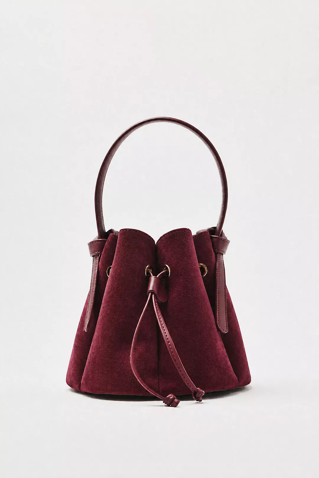 Laguna Faux Suede Mini Bucket Bag