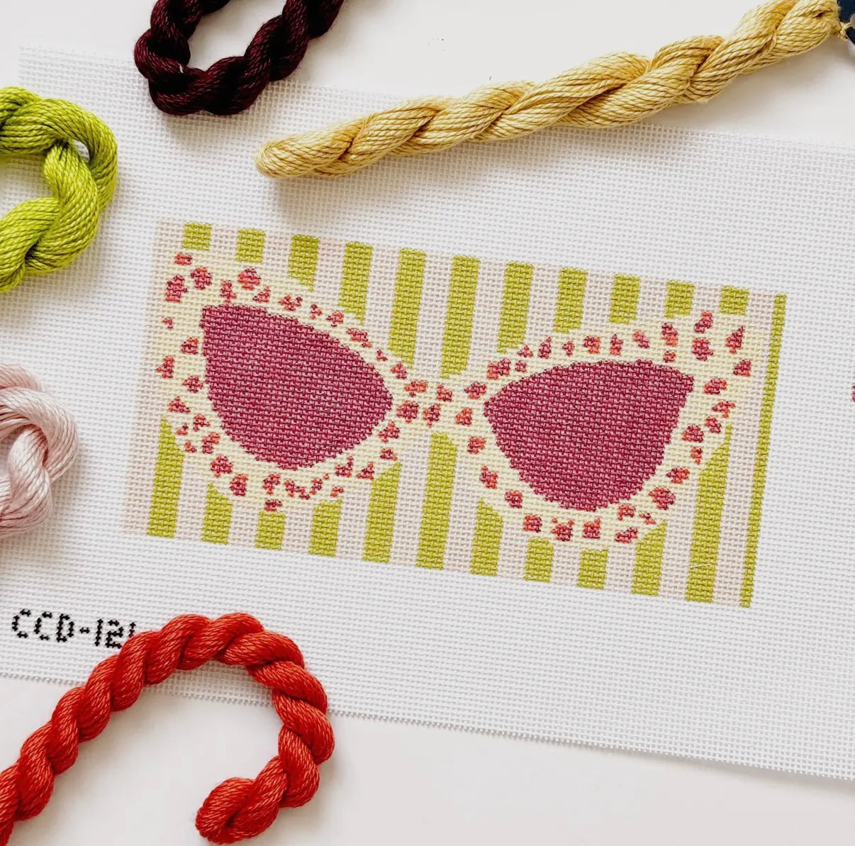 Cheetah Sunglasses Needlepoint Canvas