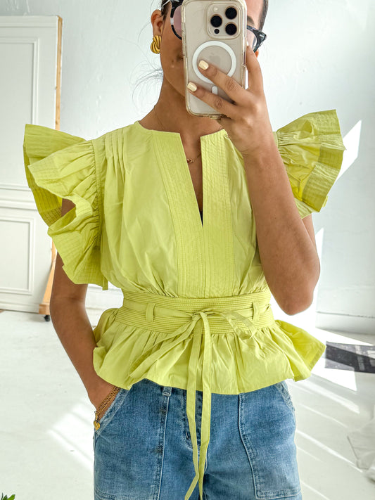 Lucy Peplum Blouse