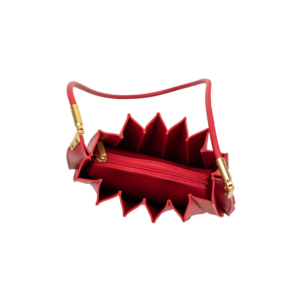 Ruby Pleated Bag