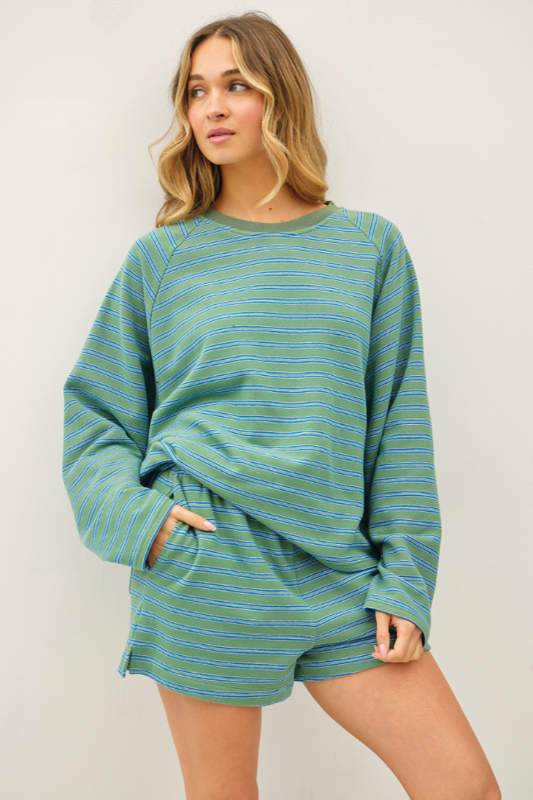 Malia Striped Top