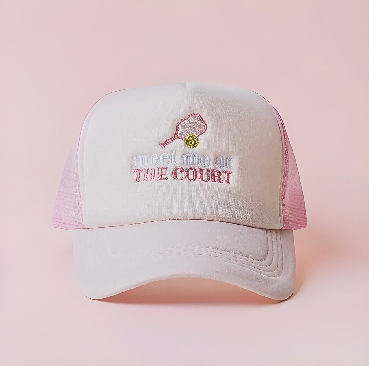 “Meet me at the court” Trucker Hat